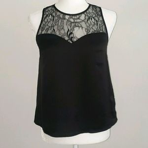 H&M Black Lace Top